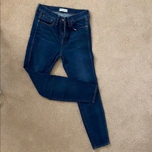 •Madewell• High Riser Skinny Jeans 29